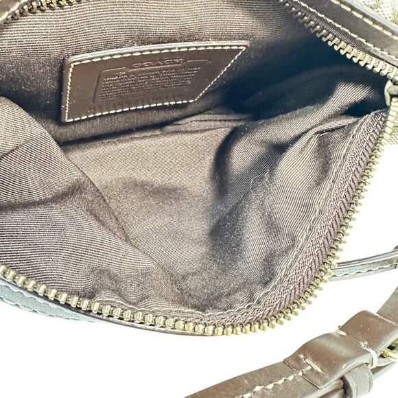 Coach Signature Small Crossbody Bag - Swing Pack - J0671-10840 - Brown - Picture 2 of 6